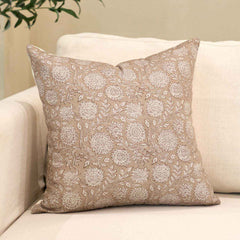 Gubbio Charming Vintage Floral Embroidered Pillow Cover