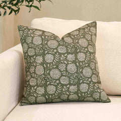 Gubbio Charming Vintage Floral Embroidered Pillow Cover