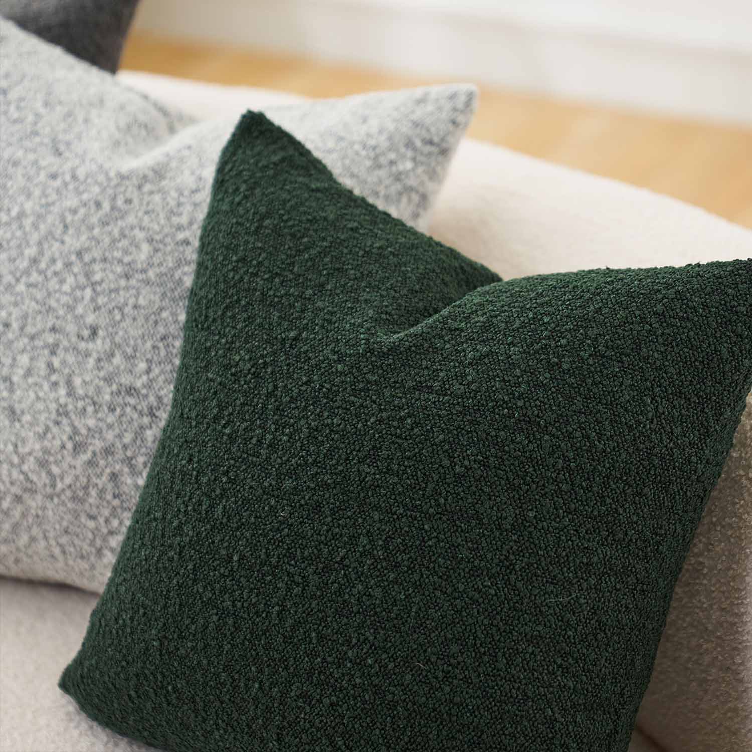 Castello Textured Boucle Pillow Cover-