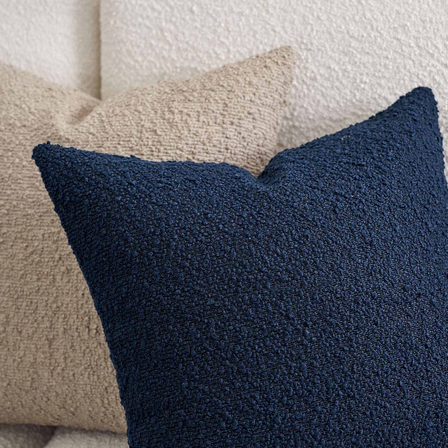 Castello Textured Boucle Pillow Cover-