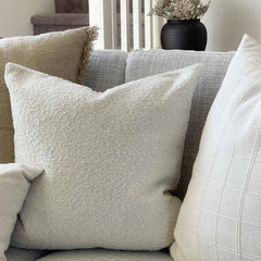 Castello Textured Boucle Pillow Cover