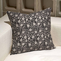 Lierna Elegant Tranquil Sophisticated Floral Printed Pillow Cover