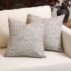 Matera Charming Exquisite  Floral Print Pillow Cover