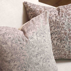 Matera Charming Exquisite  Floral Print Pillow Cover