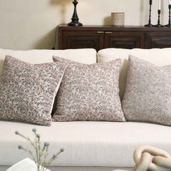 Matera Charming Exquisite  Floral Print Pillow Cover