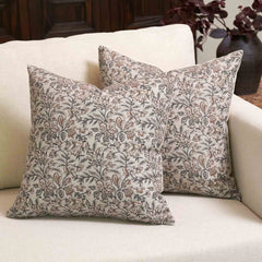 Matera Charming Exquisite  Floral Print Pillow Cover