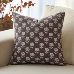 Monza Rustic Elegance Serene Floral Pillow Cover