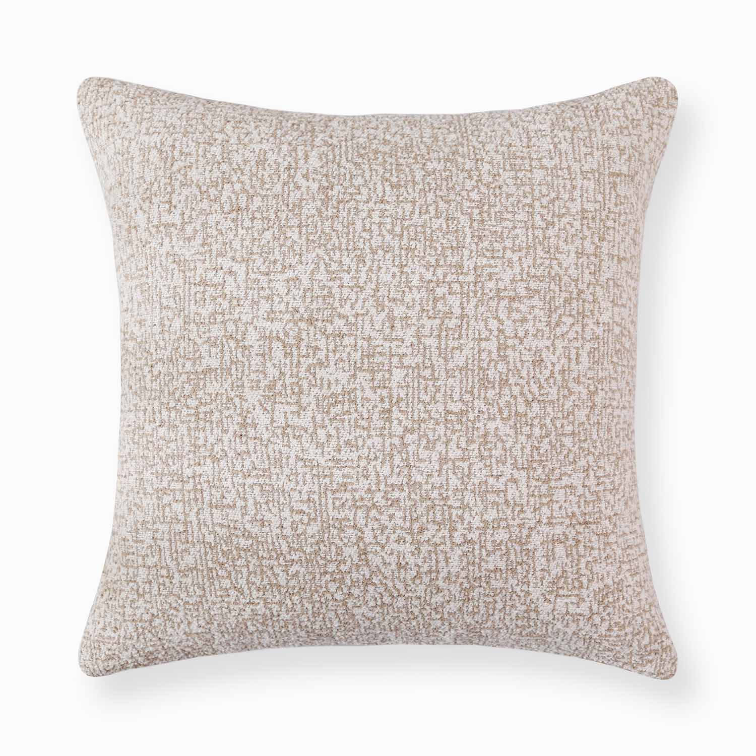 Riano Maze-Shaped Boucle Pillow Cover-